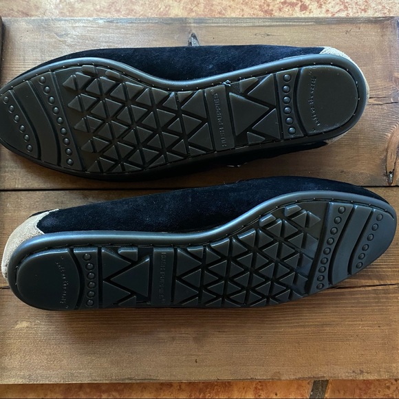 Aztec Western Boho Suede Hush Puppies Loafers Sz 8.5 - Picture 10 of 12